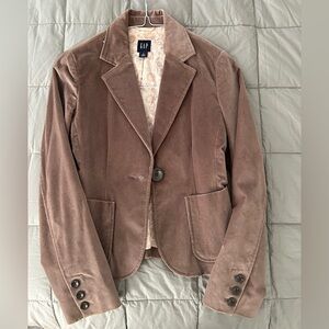 GAP Tan Corduroy Blazer